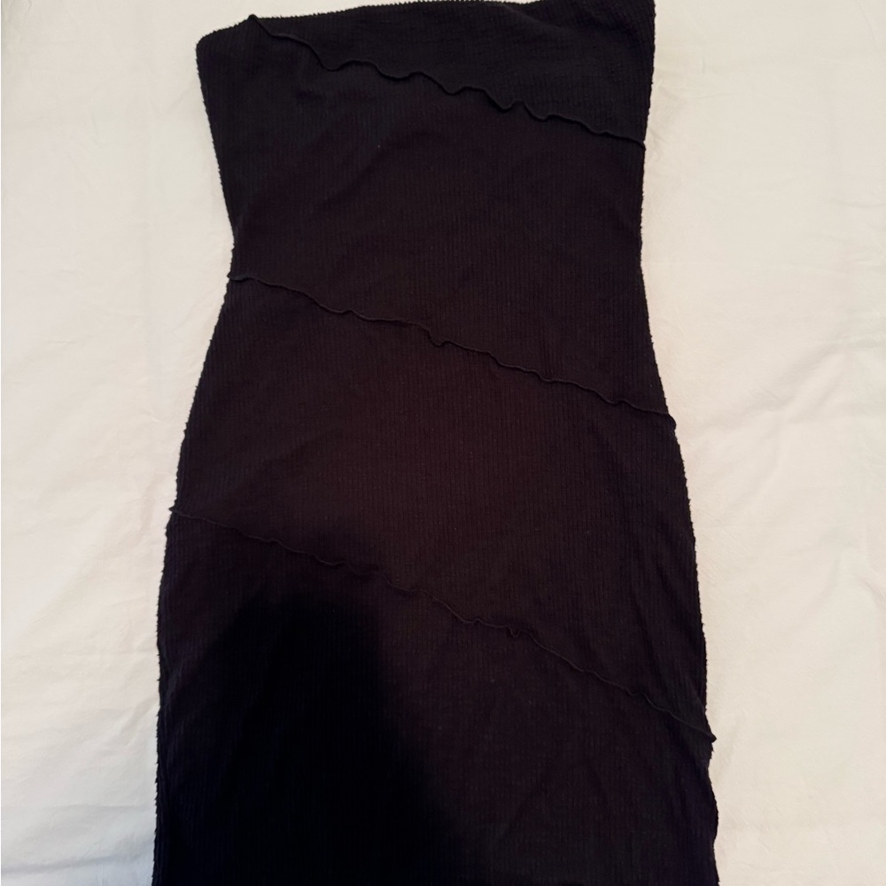 Princess Polly Black Strapless Dress